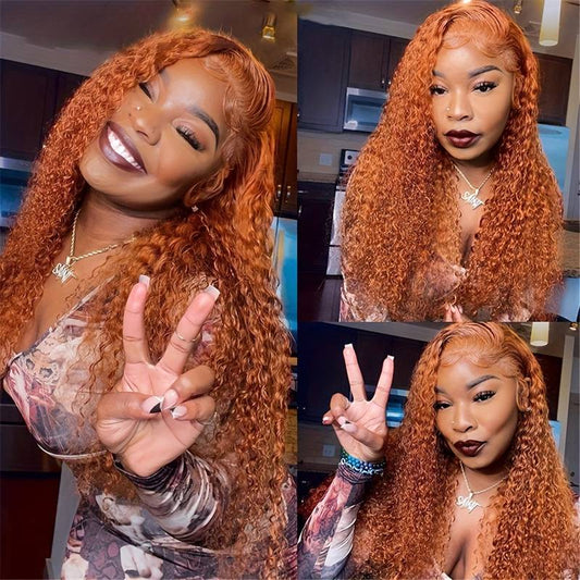 "Ginger Me" Deep Wave Lace