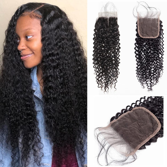 4x4 Kinky Curly Closure